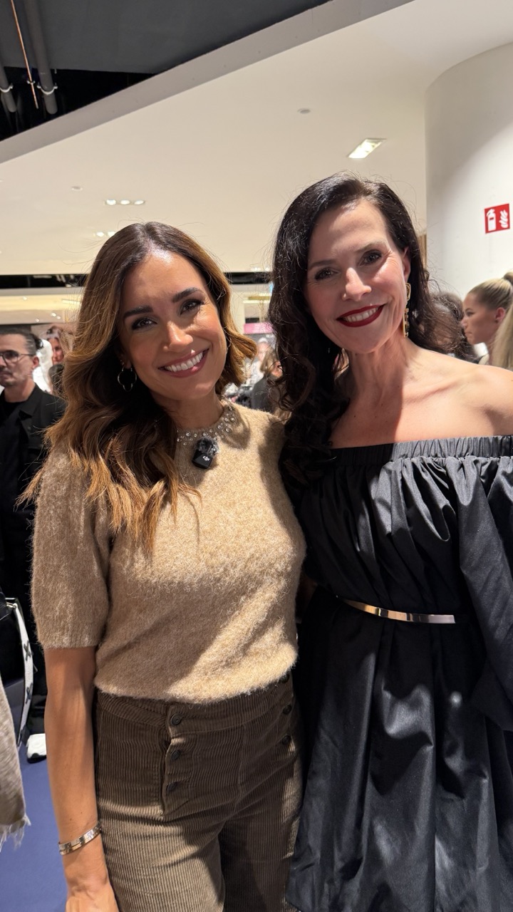 Babett Konau backstage bei einem Event